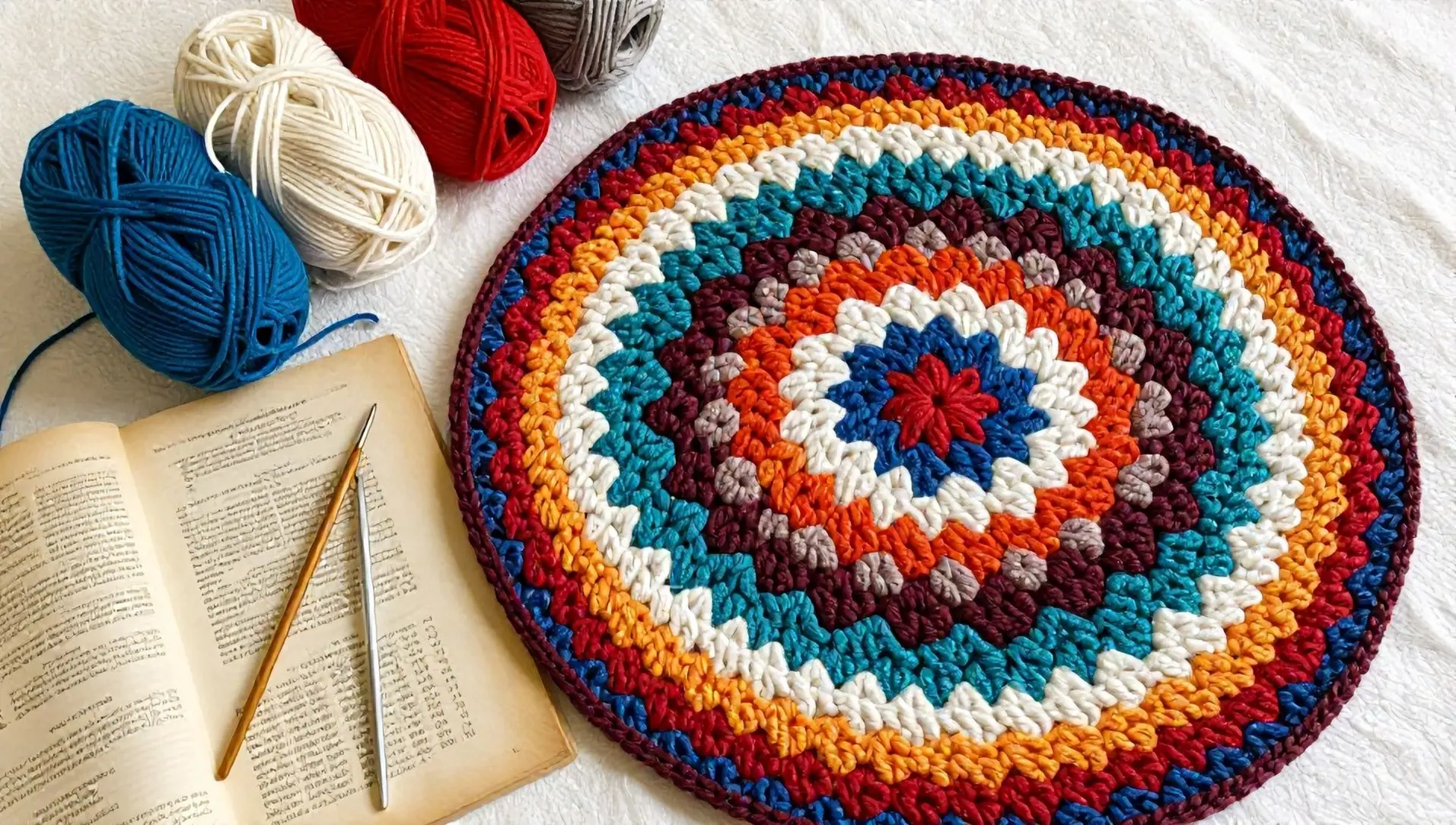 Fotos de tapete de croche Fotos de tapete de croche